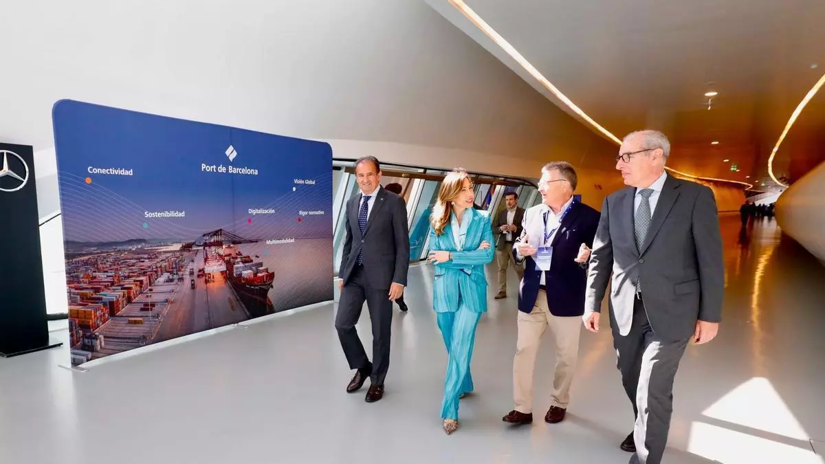 El Puerto de Barcelona refuerza sus vínculos con Aragón y la TMZ- No es un mercado más